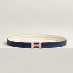 Mini Constance belt buckle & Bandana leather strap 24 mm - Image 2